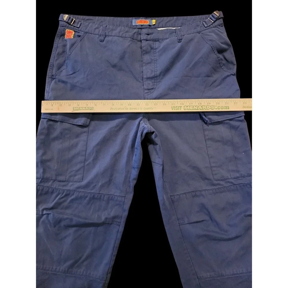 Empyre Relax Cargo Pants Size 36 Navy Missing Buttons
